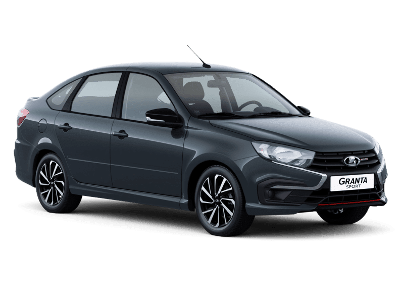 Купить Lada Granta Sport Лифтбек в Нижнем Новгороде - СЕРЕБРИСТО-ТЕМНО-СЕРЫЙ "БОРНЕО" (633) - МЕТАЛЛИК